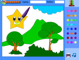 Tempat belajar cara mewarnai dan menggambar. Kumpulan Gambar Untuk Belajar Mewarnai Mewarnai Gambar Tema Alam Semesta Untuk Anak Tk