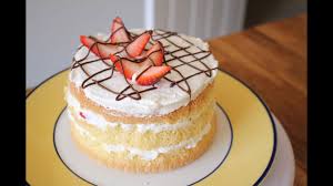 The true sponge cake recipe has no chemical leavening agent such as baking powder, baking soda or yeast in the ingredients. 3 Ingredient Sponge Cake Recipe Sweetco0kiepie Youtube