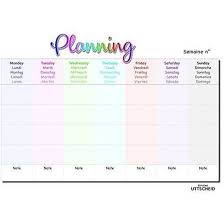 Maybe you would like to learn more about one of these? Planning Organiseur Hebdomadaire Semaine Familiale Magnetique Format A3 Paysage 29 7 X 42 2 Cm Cdiscount Beaux Arts Et Loisirs Creatifs