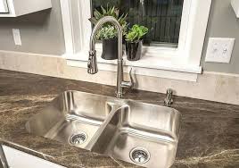 Modified wingback design gives the traditional profile a modern upgrade. Best Kitchen Faucets For Granite Countertops Kitchen Faucets For Granite Countertops Sigorta Undermount Kitchen Sinks Kitchen Sink Install Kitchen Sink Design