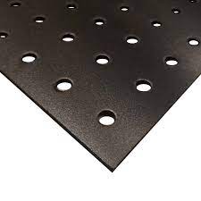 Limited to random repeat only on perforated sheets on rolls. Online Plastic Supply Black Perforated Pvc Expanded Sheet 1 8 3mm X 24 X 48 1 4 Holes 3 Pack Amazon In Industrial Scientific