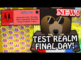 They aren't released at regular times, though, so keep an eye on our list if you don't want to miss any new ones. Bee Swarm Test Realm Codes 05 2021