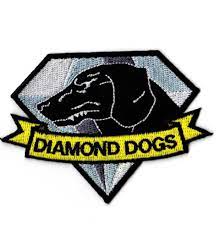 metal gear solid patch diamond dogs fox cosplay velcro badge big boss emblem metal gear solid metal gear diamond dogs