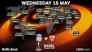 Sevillafc #liverpoolfc #europaleague #uefa final de la uefa europa league de 2016. What Time Is The Uefa Europa League Final Uefa Europa League Uefa Com