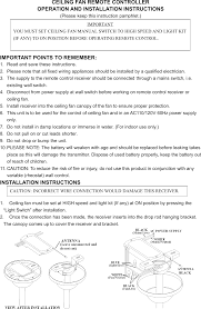 Once the switch was on, you could pull the chains for the light and the fan to adjust speed. Ce10311 Ceiling Fan Remote Controller Transmitter User Manual Manual Chungear Industrial