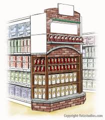 Freezer End Cap Mockup Google Search Holiday Decor Industrial Storage Decor