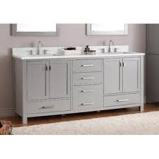 In addition to standard materials like wood veneers, you can even get stainless when purchasing bathroom vanities, it is important to remember that there is more to your purchase than just the style and sizing of the vanity itself. Double Bathroom Vanities Joss Main