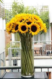 Ellenzee Sunflower Arrangements Sunflower Centerpieces Sunflower Vase