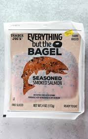 Make your own everything bagel seasoning: Trader Joe S Everything But The Bagel Smoked Salmon Becomebetty Com