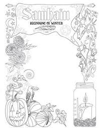 Coloring Book Of Shadows Witch Coloring Pages Book Of Shadows Coloring Books