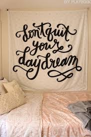 College Dorm Room Makeover With Dormify The Diy Playbook Tapestry Quotes Dorm Room Inspiration College Dorm Rooms