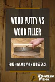Wood Putty Vs Wood Filler When To Use Each Woodworking Wiki Wood Putty Wood Filler Wood Repair