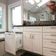 Put your soiled laundry in the top and take them out the bottom. Vanity Hamper Bathroom Design Ideas Pictures Remodel And Decor Fun Bathroom Decor Big Bathroom Decor Bathroom Design