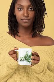 Mug aquarelle romarin 11 oz