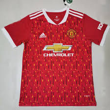 Manchester United Home Red Fans Soccer Jersey 2020 2021 Manchester United Soccer Jersey Jersey