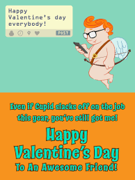 Check spelling or type a new query. Texting Cupid Funny Valentine S Day Card For Friend Birthday Greeting Cards By Davia