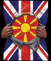 The macedonia flag vector files can also be reduced with a sharp result. Macedonia Flag Great Britain Flag Ripped Digital Art By Jose O