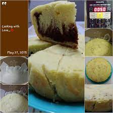 Baked Lemon Butter Marble Cake Using Pressure Cooker Pressure Cooker Recipes Easy Bake Cake Easy Baking