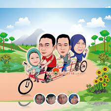 Gambar karikatur lucu ini mungkin bisa menjadi referensi anda yang masih binggung buat ngucapin selamat ulang tahun kepada sahabat, teman, pacar ataupun keluarga. 88 Gambar Karikatur Keluarga Karitur