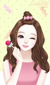 Gambar kartun korea cewek cantik animasi bergerak korea lucu imut reviewed by admin on thursday, may 29, 2014 rating: Pin Oleh Asoo Di Lovely Girl Wallpaper Gadis Cantik Gadis Kartun Lucu Gambar