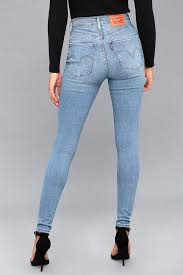Calça Jeans Levis Mile High Super Skinny Mile High Light Wash Super Skinny Jeans Light High Waisted Jeans Light Wash Jeans Outfit Levi Jeans Women