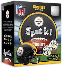 These nba trivia questions and answers are sure to test the gaps in your knowledge in terms of previous and current players, teams, coaches. Amazon Com Masterpieces Nfl Spot It Pittsburgh Steelers Edition Multi One Size 41754 Sports Outdoors