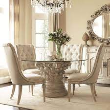 Whether you want to cut through the warmth of your home with a steely glass top dining table or add some weighty stonework with a marble dining table, we've got what you need. Marble Dining Table Design Ideas Cost And Tips