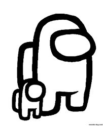 The ultimate christmas coloring pages for kids: 15 Among Us Crewmate Coloring Page Thevillageanthology Com In 2021 Cute Easy Drawings Cute Little Drawings Coloring Pages