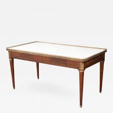 Bookmatched top 3826 highendusedfurniture 5 out of 5 stars (228) French Mahogany Louis Xvi Style Coffee Table With Marble Top