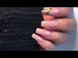 Manicura para uñas cortas manicura de uñas uñas acrílicas naturales uñas encapsuladas uñas acentuadas uñas decorada uñas de acrilico elegantes esmalte para uñas uñas con flores. Unas Acrilicas Naturales Natural Acrylic Nails Youtube