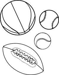 Try out our at the ball cartoon coloring pages. Printable Sports Balls Coloring Page For Kids Supplyme