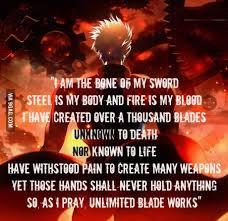 How Many Of You Have Seen This Masterpiece Fate Stay Night Unlimited Blade Works Fate Stay Night Anime Fate Stay Night Series Fate