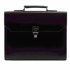 Hugo Boss Men S Lamot Black Genuine Leather Business Briefcase Bag Business Briefcase Men S Formal Style Briefcase