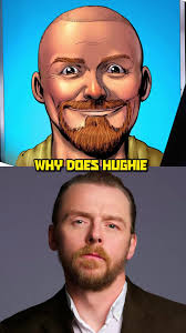 Why does Huggie Campbell Look EXACTLY Like Simon Pegg ? The boys
