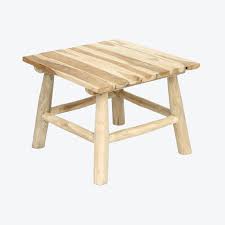 Island Side Table Natural Teak Wood In 2020 Natural Teak Wood Side Table Wood Teak Wood