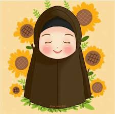 Kartun Muslimah Cinta Al Quran Ilustrasi Seni Islamis Ilustrator