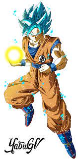 Goku Ssj Blue By Yobugv Dragon Ball Super Goku Dragon Ball Goku Goku Super Saiyan Blue