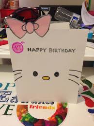 Cute Birthday Gifts For Cousin Here S My Diy Birthday Card For My Cousin Very Simple But I Thought It Was Really Cute And Yes I Know I Put Birthday Cards Diy Simple Cards Cards Handmade