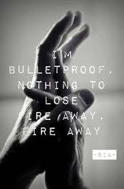 I Am Not Bulletproof When It Comes To You I M Bulletproof Nothing To Lose Fire Away Fire Away Titanium Sia Hands Black And White Beautiful
