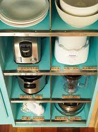 The first step that you will need to do is to group your kitchen appliances by use. Best Ways To Store More In Your Kitchen Small Kitchen Organization Kitchen Hacks Organization Storage Solutions Diy