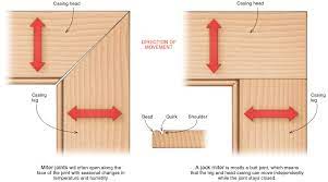 But the head casing miter cut made with a power miter saw. Two Ways To Cut Jack Miters Fine Homebuilding