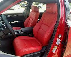 Katzkin Red Leather Interior Seat Cvrs Fit 2018 2019 Honda Accord Sport Ex Sedan For Sale Online Ebay Honda Accord Sport Honda Accord Red Leather