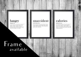 kitchen print set.kitchen wall art