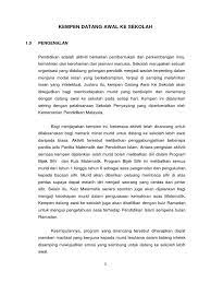 Use the download button below or simple online reader. Kertas Kerja Kempen Datang Awal Ke Sekolah