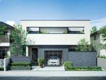 トヨタホーム ビルトインガレージ モダン トヨタホーム 住宅 外観 ビルトインガレージ