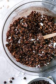 Chocolate Espresso Granola Two Peas Their Pod In 2020 Chocolate Espresso Oat Granola Recipe Granola