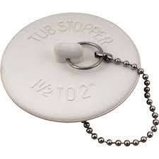 Check spelling or type a new query. National Brand Alternative Part 2489468 1 1 2 In 2 In White Rubber Bathtub Stopper With 15 In Metal Chain Pop Up Drains Parts Home Depot Pro