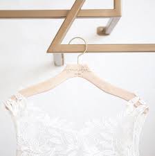 Personalized Wedding Dress Hangers Perfect Gift For The Bride To Be Shop At Foxblossom Com Wedding Dress Hanger Engagement Gifts Bridal Hangers