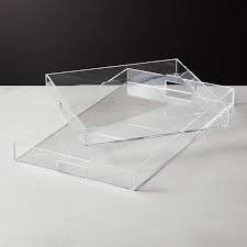 Gold tray decorative adopts durable metal frame, sturdy than plastic, helps you redefine your countertop, bathroom, bedroom, dresser, vanity, ottoman. Decorative Coffee Table Trays Cb2 Canada