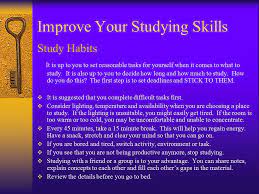 Improve Your Studying Skills - Ppt Download